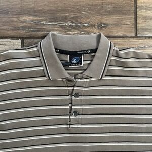 Vtg Ripzone Polo Mens M Striped Short Sleeve Shirt 90s Y2K Surf Skate
